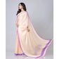 Generic Women's Soft Crepe Silk Printed Ready To Wear Saree With Unstitched Blouse 5.5Mtr (Beige) - MYLUXURY LANE ENTERPRISE