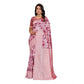 Generic Women's Banarasi Silk Jaquard Woven Saree With Unstitched Blouse 5.5Mtr (Pink) - MYLUXURY LANE ENTERPRISE