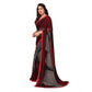Generic Women's Georgette Printed Saree With Unstitched Blouse 5.5Mtr (Multicolor) - MYLUXURY LANE ENTERPRISE
