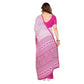 Generic Women's Georgette Printed Saree With Unstitched Blouse 5.5Mtr (Pink) - MYLUXURY LANE ENTERPRISE