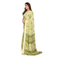 Generic Women's Georgette Printed Saree With Unstitched Blouse 5.5Mtr (Green) - MYLUXURY LANE ENTERPRISE