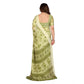 Generic Women's Georgette Printed Saree With Unstitched Blouse 5.5Mtr (Green) - MYLUXURY LANE ENTERPRISE