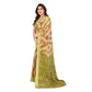 Generic Women's Georgette Printed Saree With Unstitched Blouse 5.5Mtr (Multicolor) - MYLUXURY LANE ENTERPRISE
