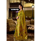 Generic Women's Silk Blend Zari Woven Saree With Unstitched Blouse 5.5Mtr (Lime Green) - MYLUXURY LANE ENTERPRISE