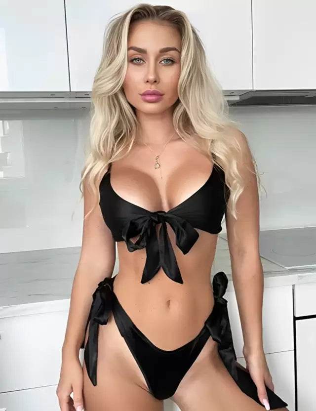Seductive satin lingerie for her - MYLUXURY LANE ENTERPRISE