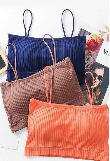 2 Pack Cute & Comfy lightly padded cami bra - MYLUXURY LANE ENTERPRISE