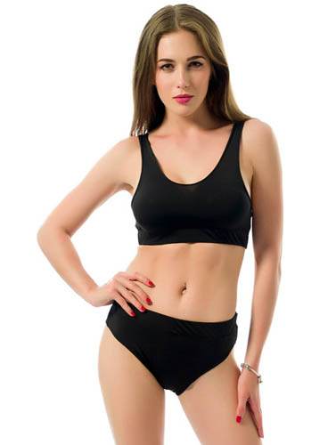 Sexy Black Tank Top Bikini Bottom Set - MYLUXURY LANE ENTERPRISE
