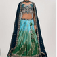 Elegant Jacquard Wedding Net Lehenga for Modern Brides - MYLUXURY LANE ENTERPRISE