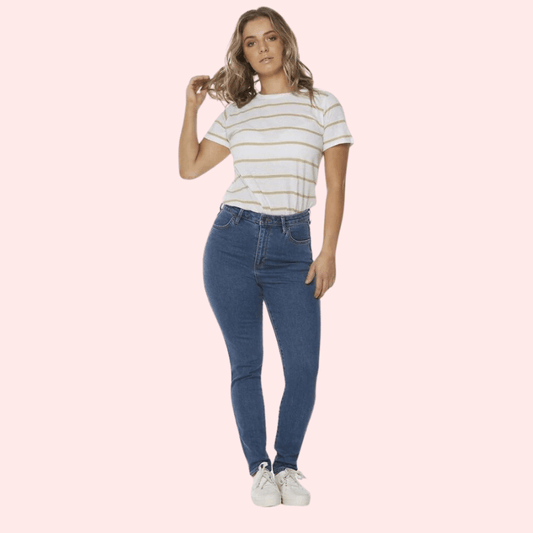 Chic Fit Noir Elegance Skinny Jeans - MYLUXURY LANE ENTERPRISE