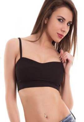 Longline Cozy Black Seamless Cage Bra - MYLUXURY LANE ENTERPRISE