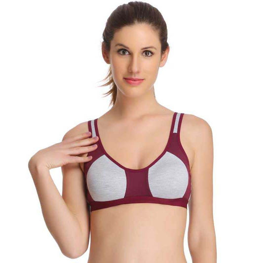 Medium Impact non padded sports bra pack of 3 - MYLUXURY LANE ENTERPRISE