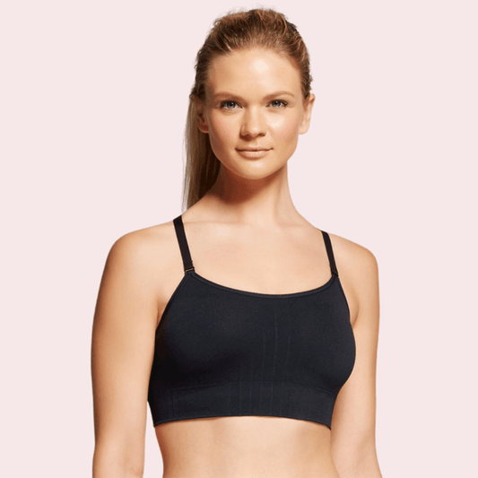 Female Black Spaghetti Straps Cami Bra - MYLUXURY LANE ENTERPRISE