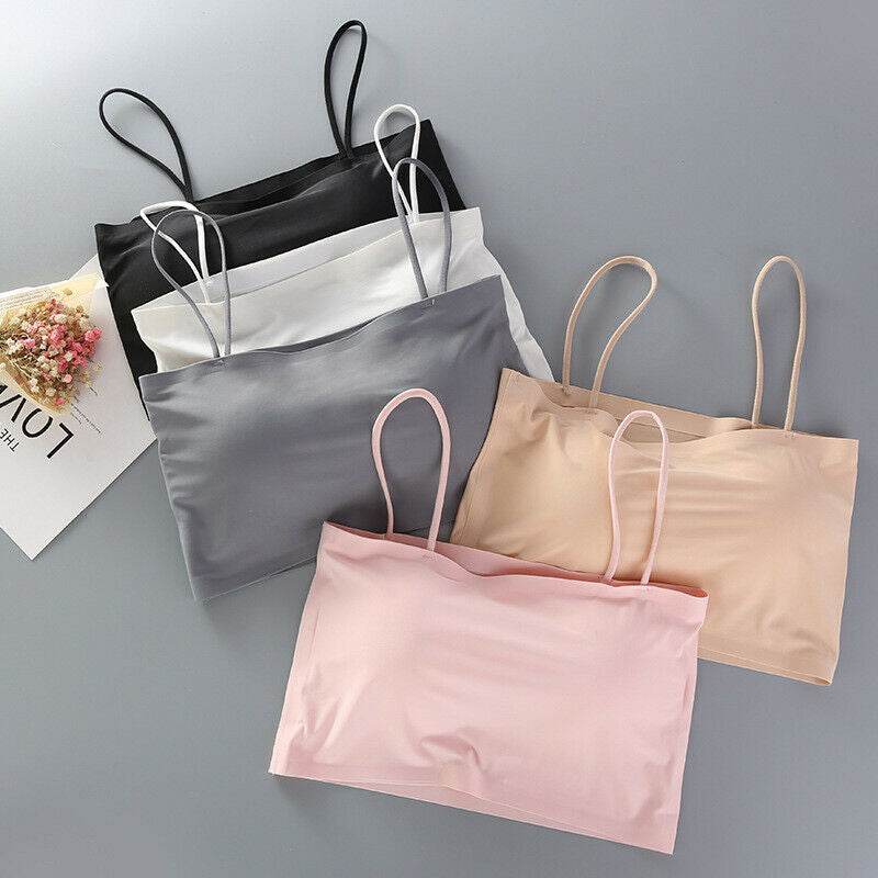2 Pack Seamless padded crop top bra - MYLUXURY LANE ENTERPRISE