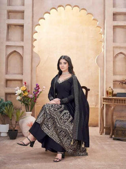 Ladies Sharara Salwar Suit - MYLUXURY LANE ENTERPRISE