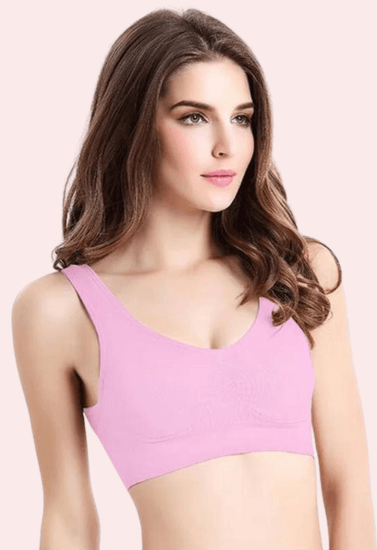 2-Pack Stylish Sports Bra Set for Girls - MYLUXURY LANE ENTERPRISE