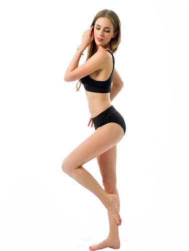 Sexy Black Tank Top Bikini Bottom Set - MYLUXURY LANE ENTERPRISE