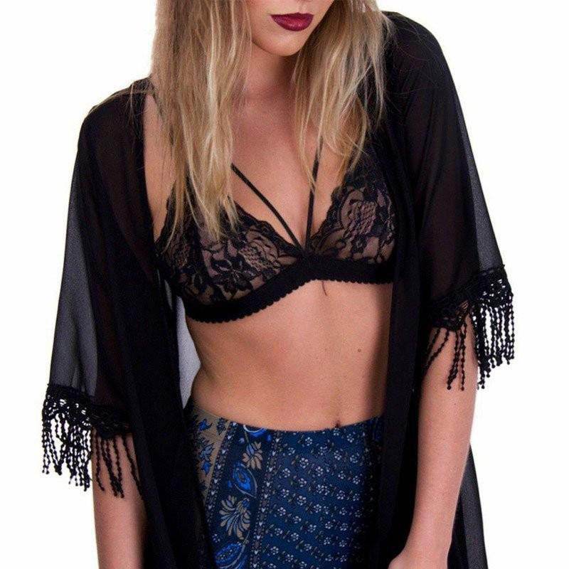 French Style Sexy Lace Wireless Bralette - MYLUXURY LANE ENTERPRISE