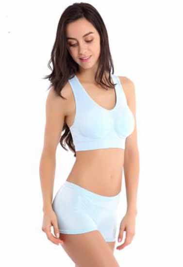 New Running Seamless Padded Sporty Set - MYLUXURY LANE ENTERPRISE