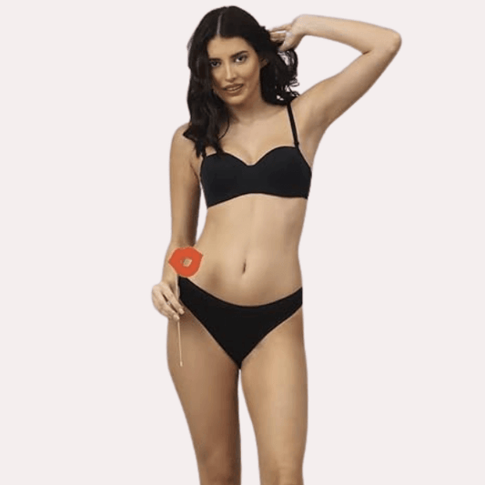 Casual Cotton Comfort Bra Panty Set - MYLUXURY LANE ENTERPRISE