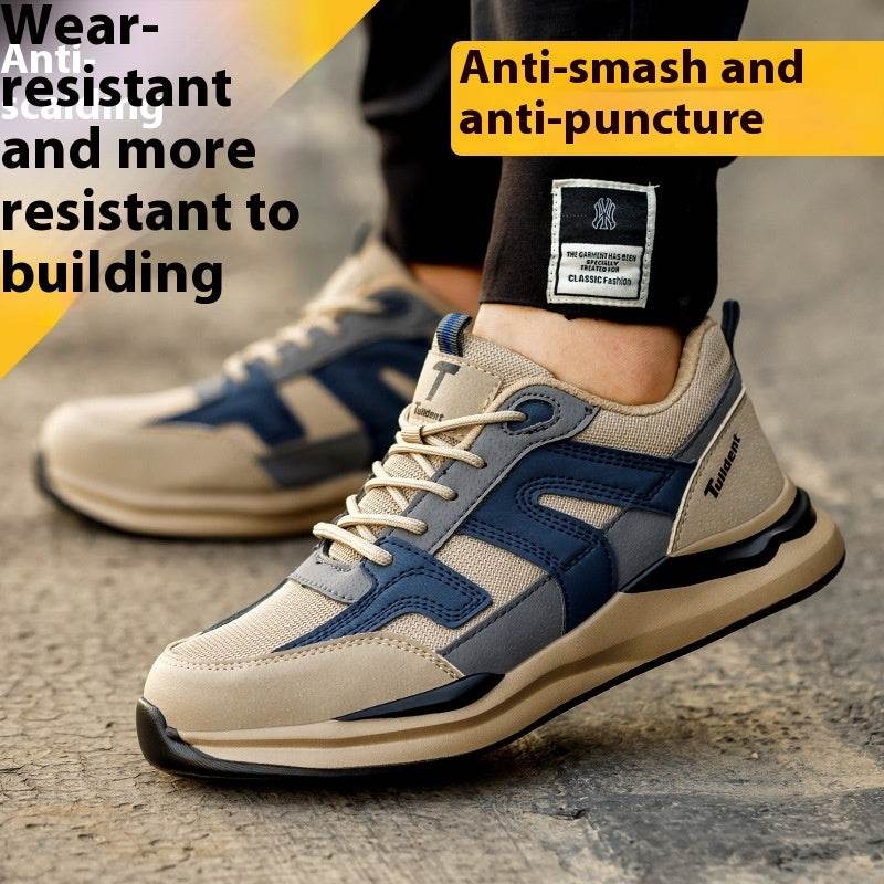 Summer Breathable Safety Shoes For Men - MYLUXURY LANE ENTERPRISE