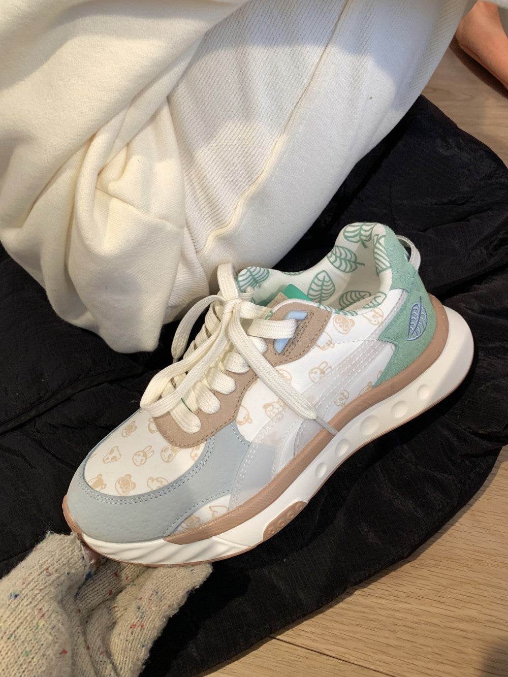 Macaron Colorway Cute Girls' Sneakers - MYLUXURY LANE ENTERPRISE