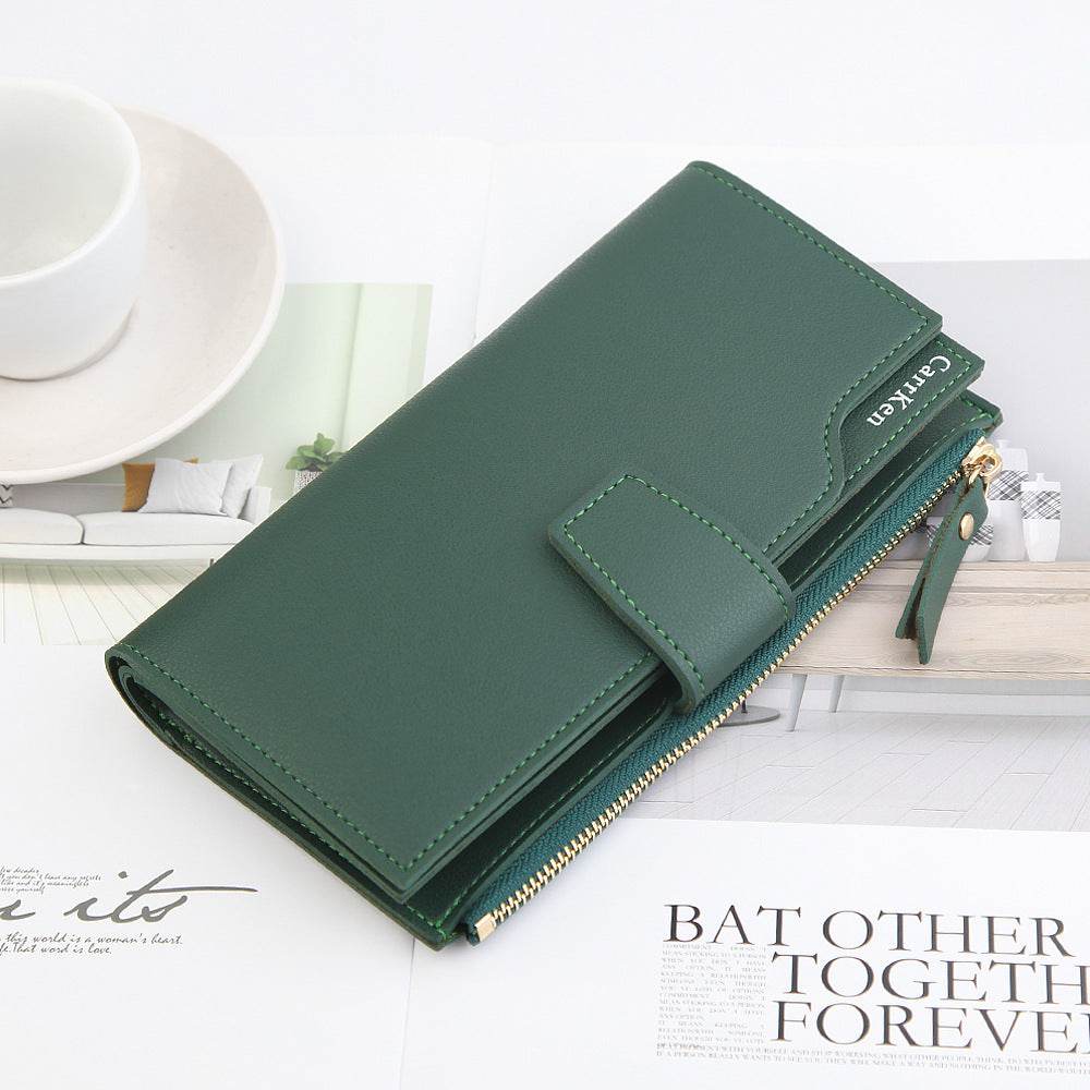 Women's Wallet Long Wallet Women Zipper Card - MYLUXURY LANE ENTERPRISE