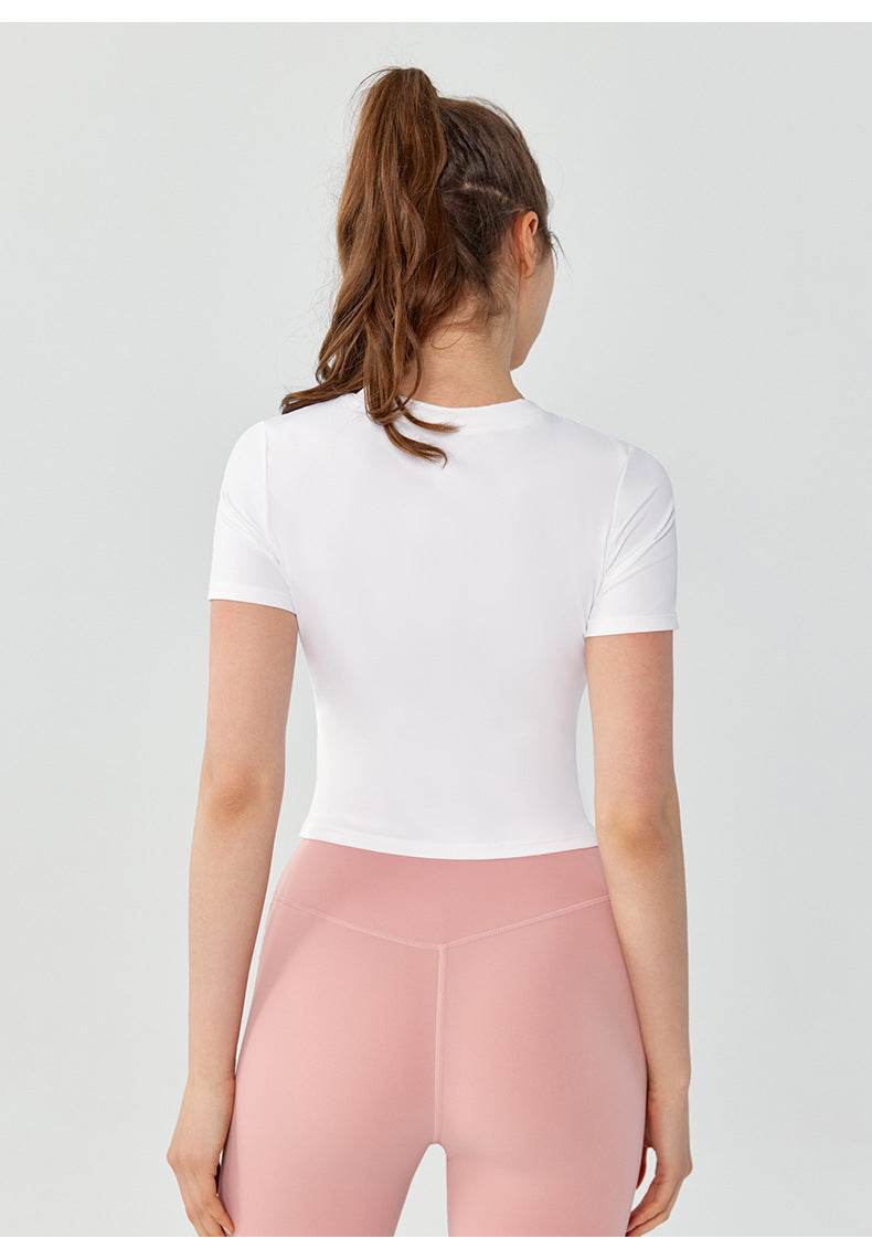 Women's Fashion Slim Fit Slimming Quick-drying Exercise Top - MYLUXURY LANE ENTERPRISE