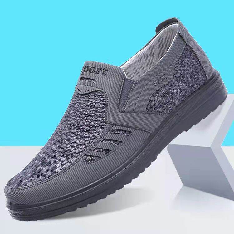 Spring And Autumn Old Beijing Cloth Shoes Men's Shoes Men's Breathable Thin Shoes - MYLUXURY LANE ENTERPRISE