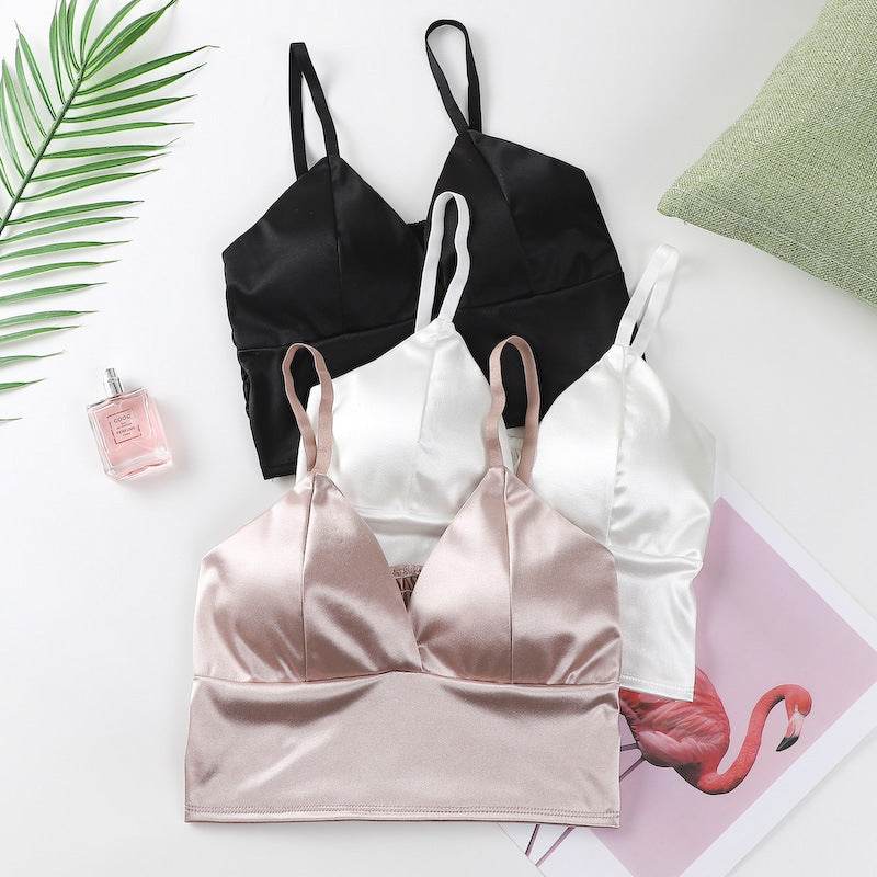 Women's Low Cut Sling Glossy Silk Underwear - MYLUXURY LANE ENTERPRISE
