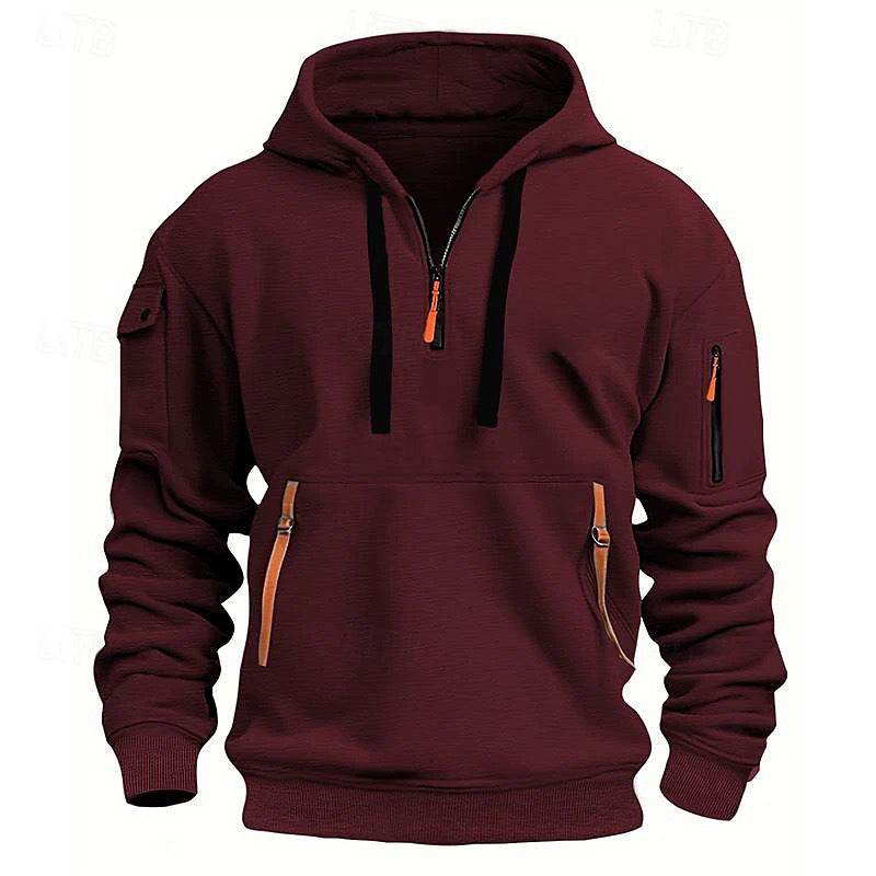 Cotton Dropped Shoulder Hooded Sweatshirt Men's Women's Plus Size Loose Pullover Fashion Sweatshirt - MYLUXURY LANE ENTERPRISE