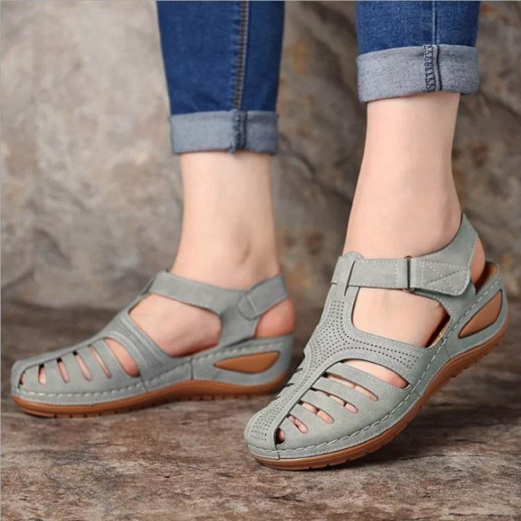 Wedges Sandals Summer Women's Round Toe Roman Shoes - MYLUXURY LANE ENTERPRISE