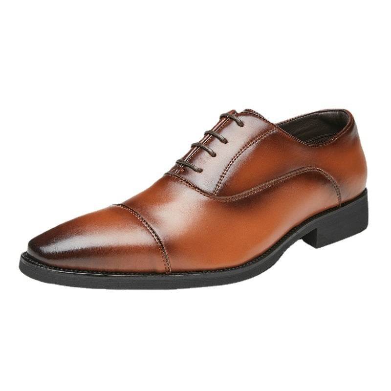 New Height Increasing Insole Business Formal Wear Soft Bottom Oxford Shoes - MYLUXURY LANE ENTERPRISE