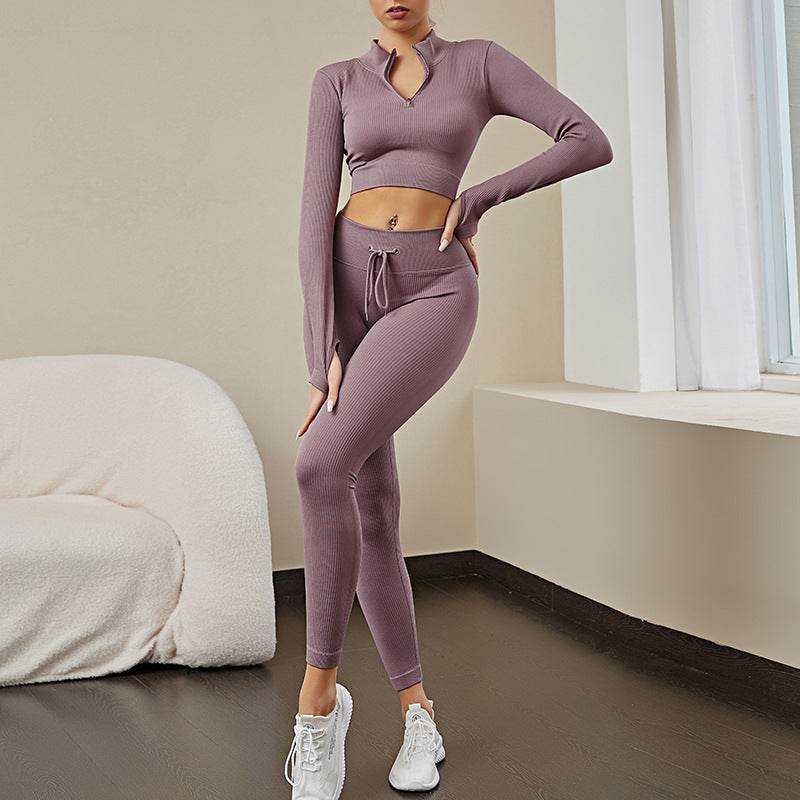 Seamless Fitness Yoga Wear Suit Sweat-absorbent Women - MYLUXURY LANE ENTERPRISE