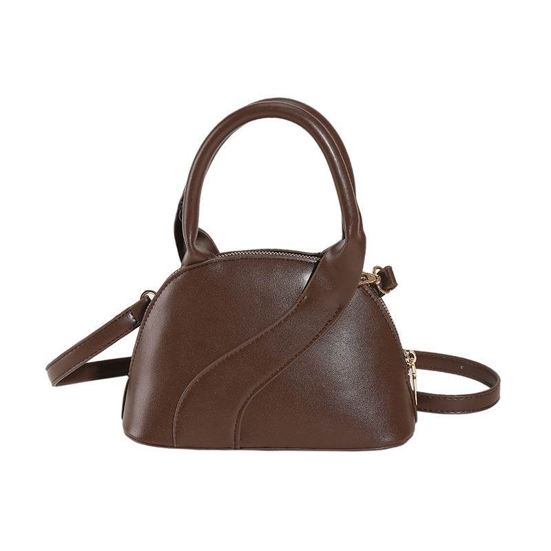 Textured Special-interest Design Shell Bag Handbag - MYLUXURY LANE ENTERPRISE