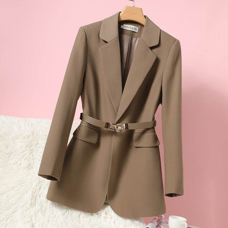 Women's Straight Tube Type Suit Jacket - MYLUXURY LANE ENTERPRISE