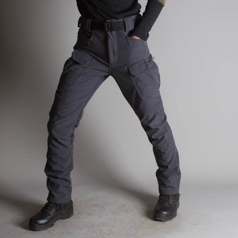 IX7 Shell Tactical Pants Men's Business Shirt Fleece Trousers - MYLUXURY LANE ENTERPRISE