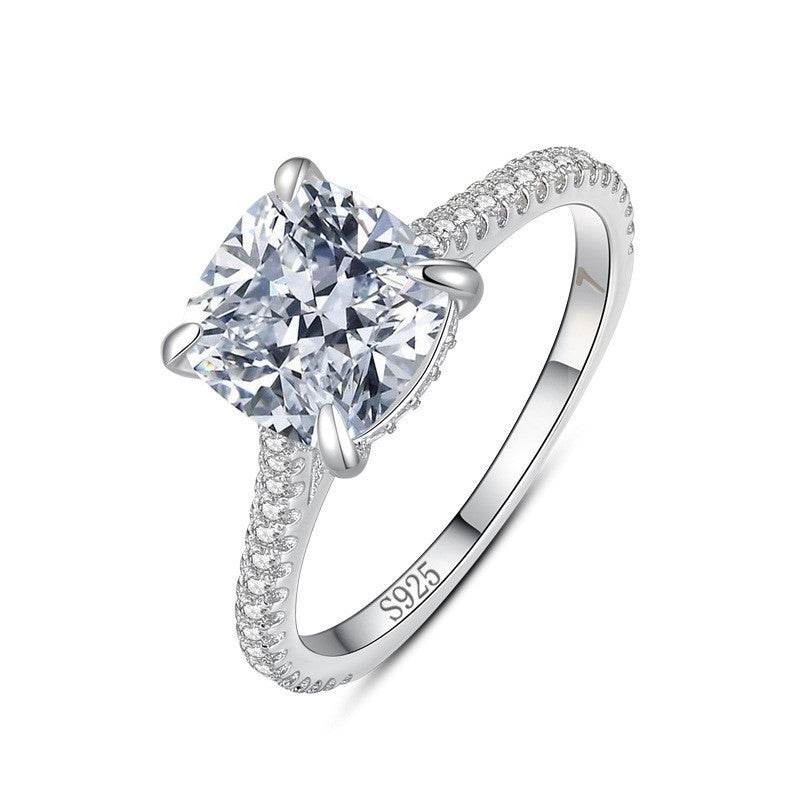 Sterling Silver Ring Women Fashion Luxury - MYLUXURY LANE ENTERPRISE