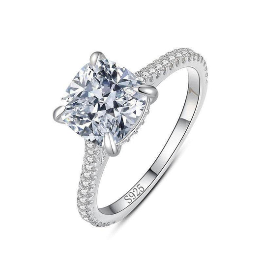 Sterling Silver Ring Women Fashion Luxury - MYLUXURY LANE ENTERPRISE