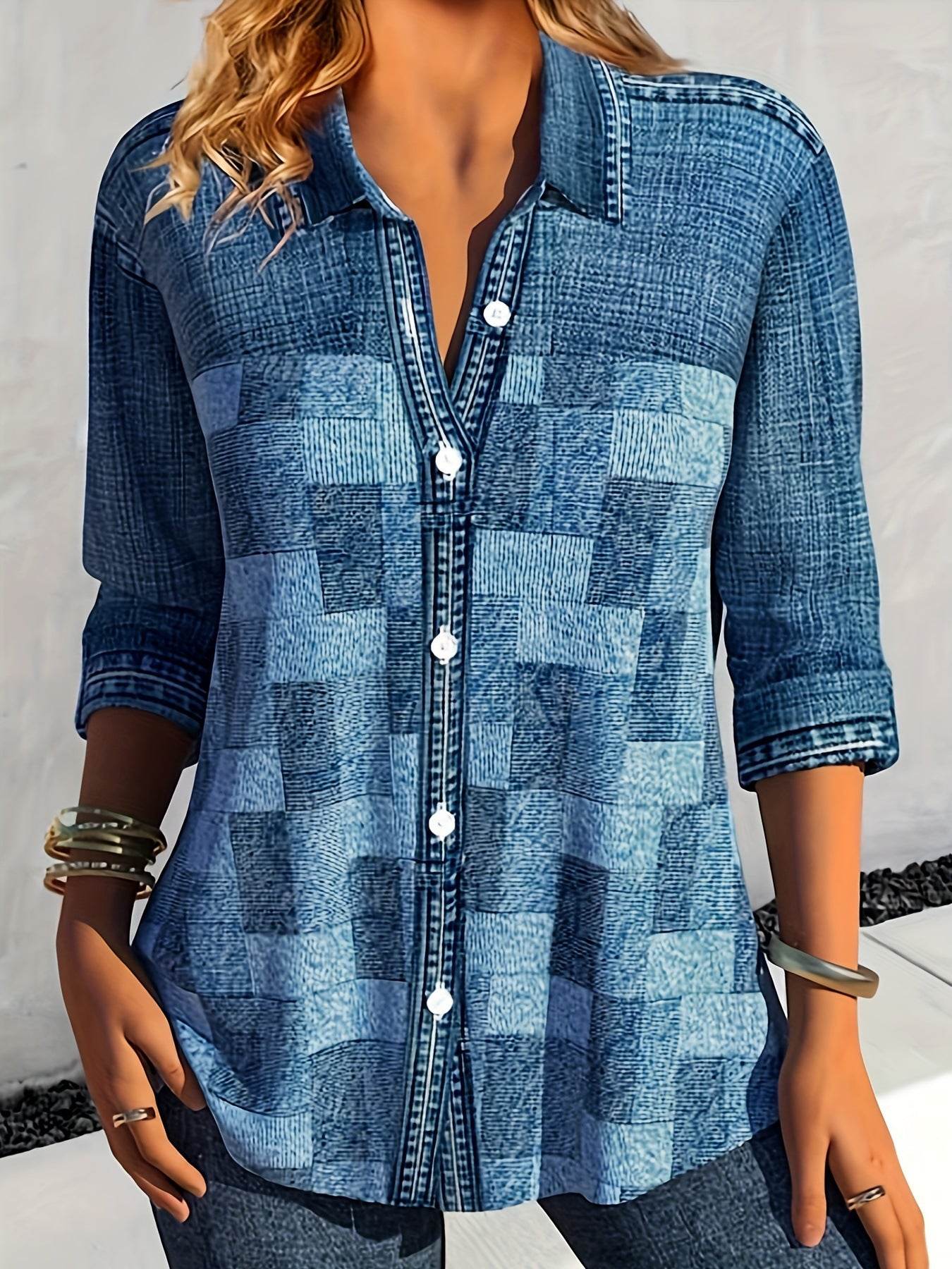 Women's Autumn Vintage Denim Jacket - MYLUXURY LANE ENTERPRISE