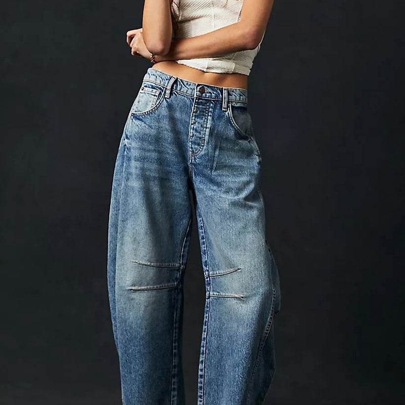 Fashion Loose Wide-leg Pants Summer Sports Straight Trousers Women's Clothing - MYLUXURY LANE ENTERPRISE