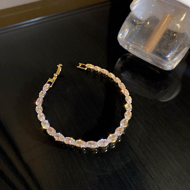 Fashion Simple Geometric Zircon Bracelet - MYLUXURY LANE ENTERPRISE