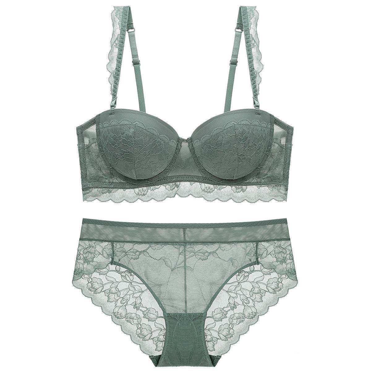 Popular Lace Ladies Underwear Set Push Up Bra - MYLUXURY LANE ENTERPRISE