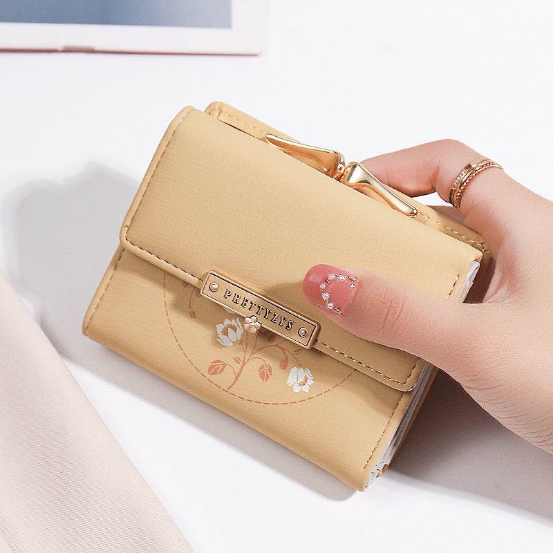 Women's Fashion Simple Tri-fold Wallet Card Case - MYLUXURY LANE ENTERPRISE