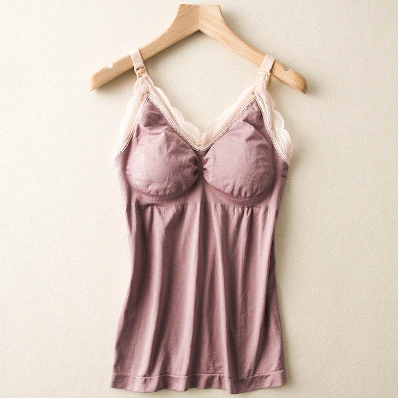 Nursing Bra Underwear Postpartum Belly Shaping Sling Nursing Vest - MYLUXURY LANE ENTERPRISE