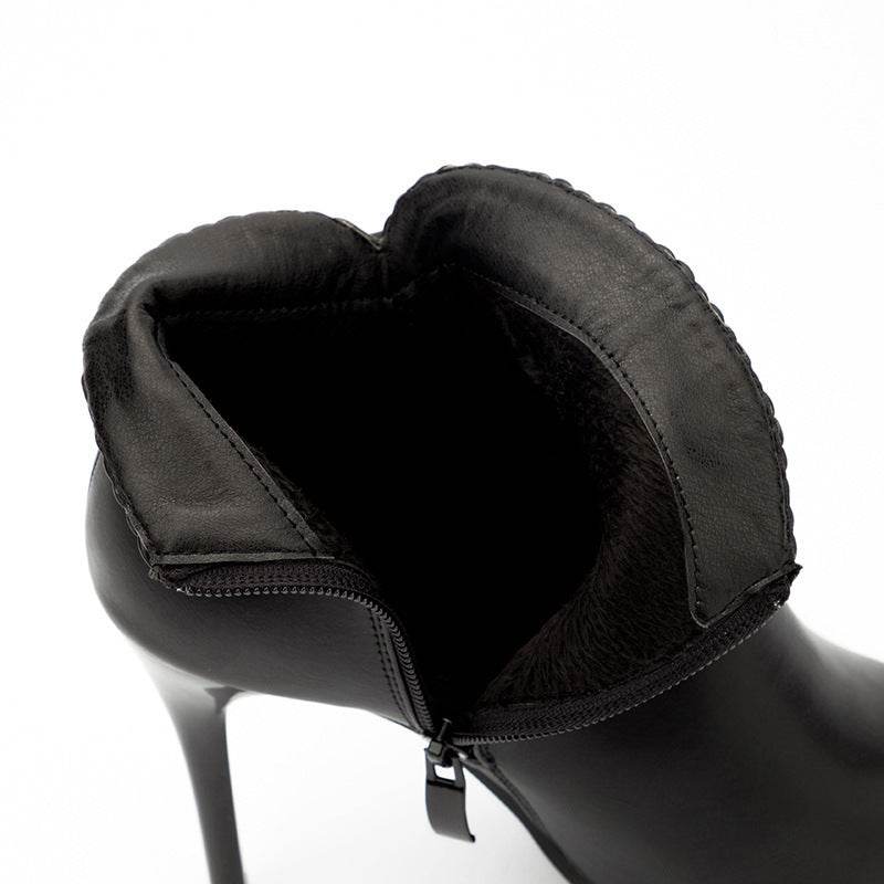Europe And America Sexy Pointed Toe High Heel Martin Boots - MYLUXURY LANE ENTERPRISE