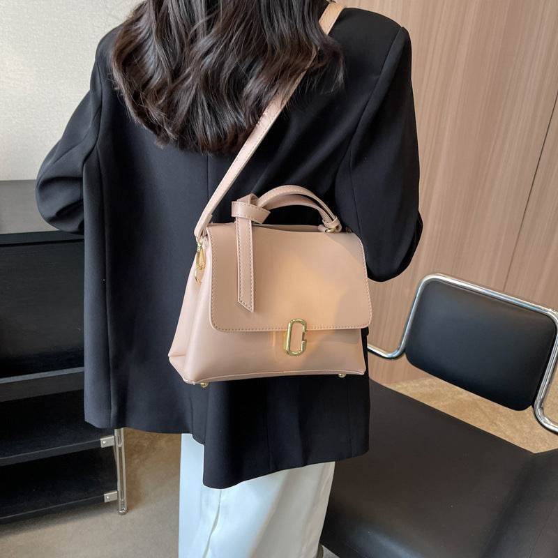 Retro Women's Frosted Small Square Bag Casual Shoulder Bag - MYLUXURY LANE ENTERPRISE