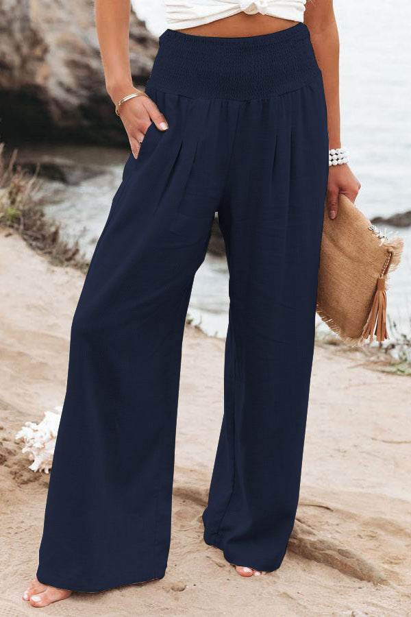 Casual Wide-leg Cotton And Linen Popular Loose Trousers - MYLUXURY LANE ENTERPRISE