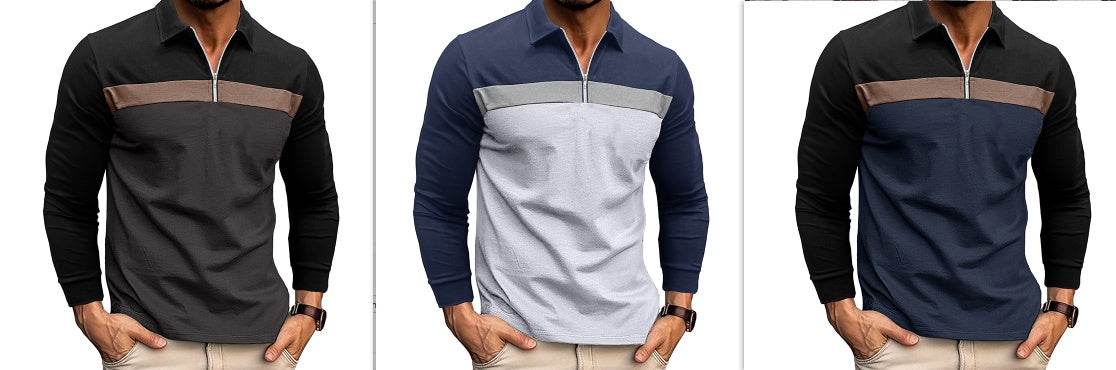 New Polo Collar Polo Men's T-shirt - MYLUXURY LANE ENTERPRISE