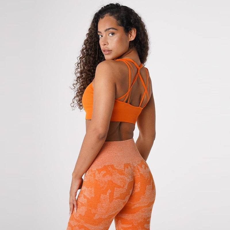 Women's Fashion Quick-drying Stretch Yoga Sports Bra - MYLUXURY LANE ENTERPRISE