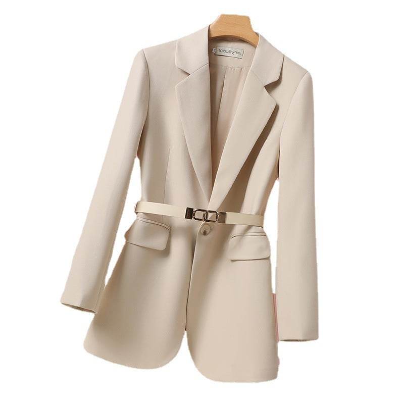 Women's Straight Tube Type Suit Jacket - MYLUXURY LANE ENTERPRISE